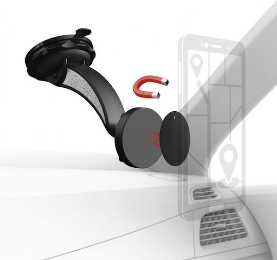 HAMA Magnet Universal Smartphone Holder Suport Auto pentru Telefon cu magnet Neagră