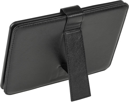 Flip Cover cu Tastatură Negra