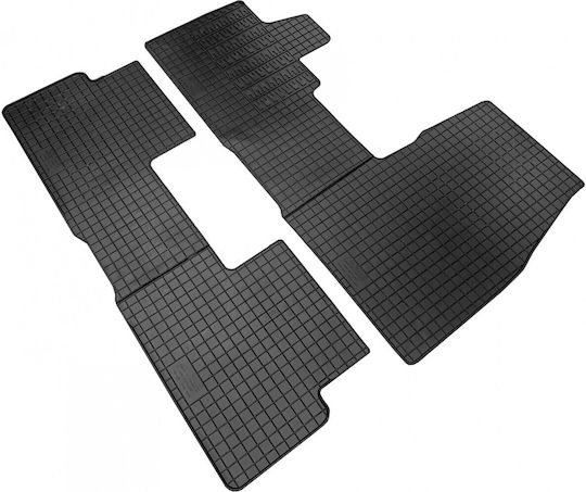 Cik Set of Front and Rear Mats 4pcs for BMW i3 2013+ Black