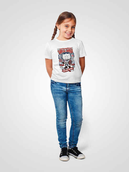 Kids Top White Venom Captain America