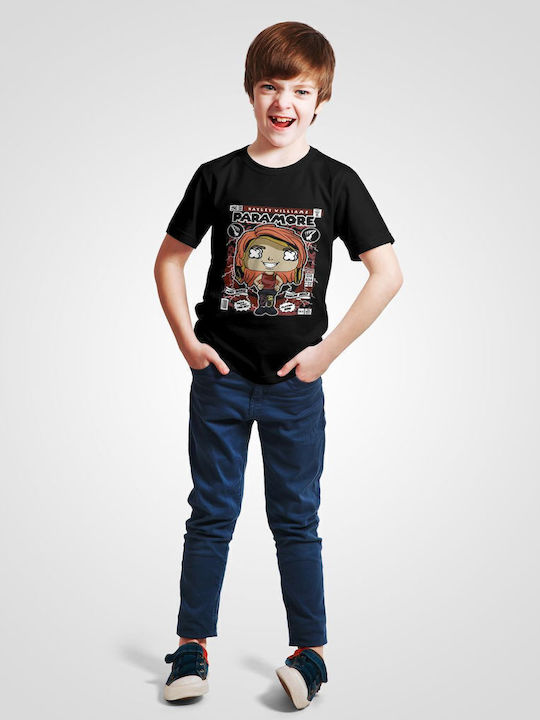 Kids' T-shirt Black Paramore Hayley Williams