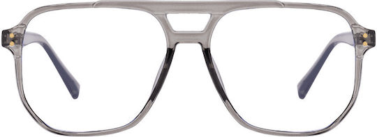 Punto Blue Light Blocking Glasses in Gray Color