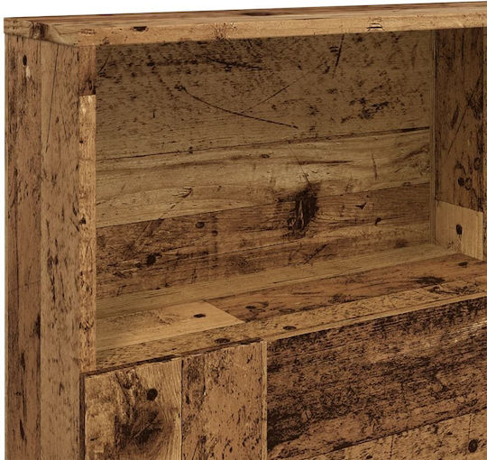 vidaXL Bed Headboard made of Wood Coffee