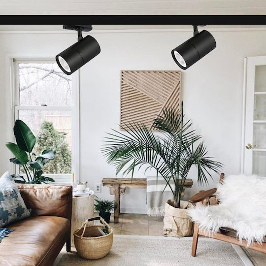 Eurolamp Γραμμικό Φωτιστικό Οροφής 7W Μ6xY10εκ.