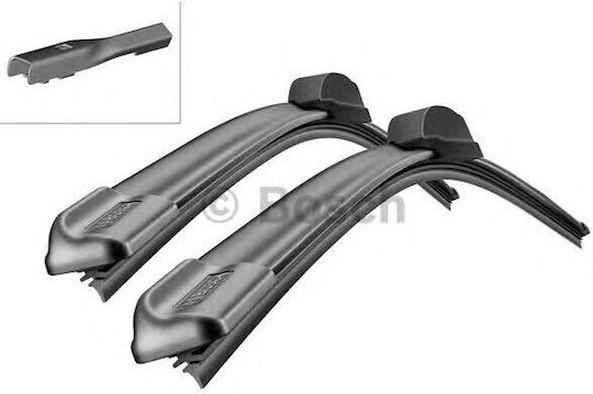 Bosch Aerotwin A557S Front Set Car Wiper Blades 700mm/400mm Universal Volkswagen Sharan