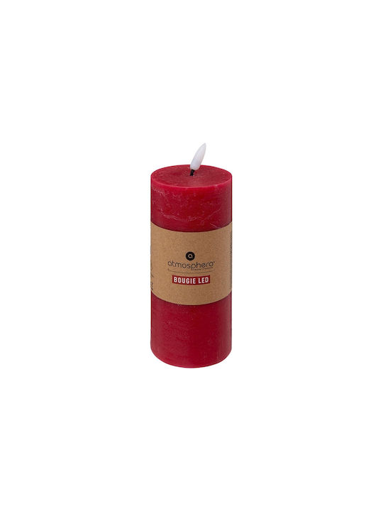 Atmosphera Decorative Lighting Molia LED Warm White Wax Polish 7x7x17.5cm