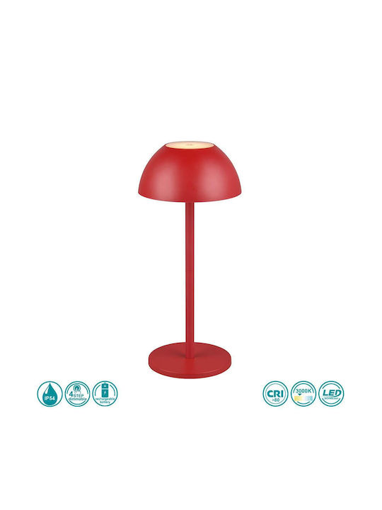 Trio Lighting Decorative Lamp Mushroom Red