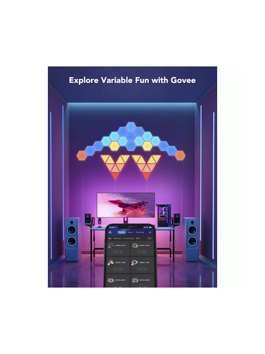 Govee Glide Hexa Expansion Pack Decorative Lamp Hexagon 2pcs