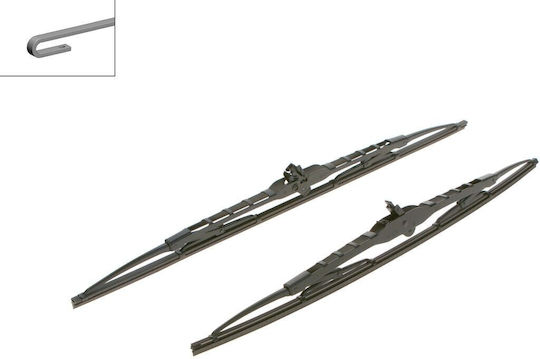 Bosch 584S Front Car Wiper Set 530mm/475mm for Volkswagen Golf / Bora / Lupo Seat Ibiza Scania R