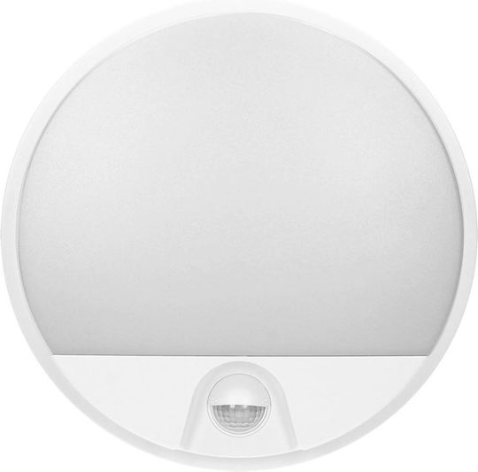 Adviti Стенен Външен Плафон LED IP54 15W с Естествено бяло Светлина 21x4.9εκ.
