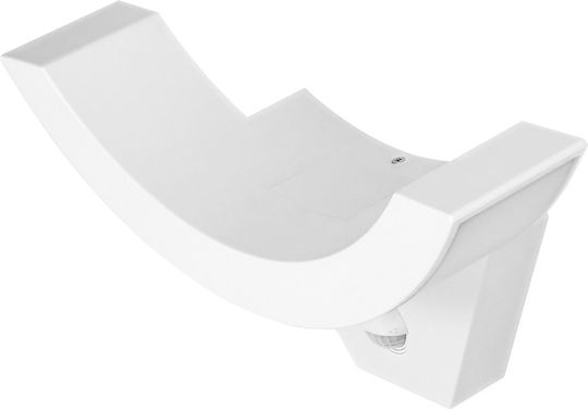 Adviti Стенно Външно Осветително Тяло LED IP54 10W с Естествено бяло Светлина 28.9x14.7x9εκ.