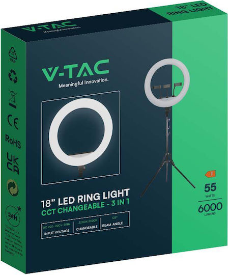 V-TAC Dekorative Lampe Schwarz