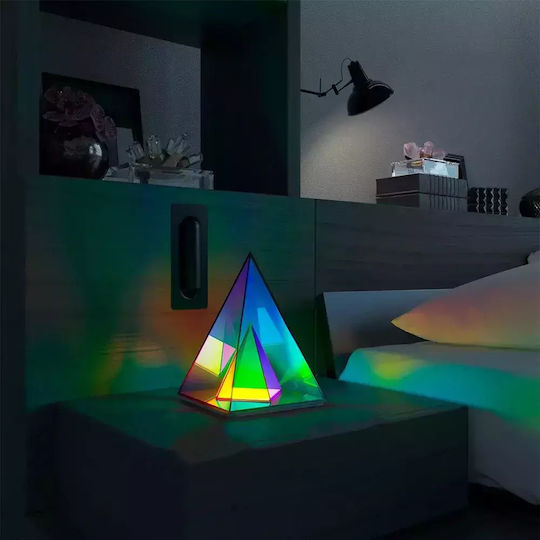 Andowl Διακοσμητικό Φωτιστικό LED RGB 15εκ.