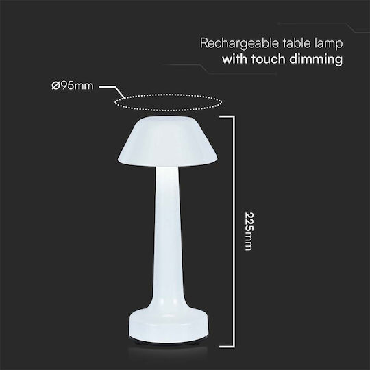V-TAC V-TAC Dekoratives Tischlicht LED Einstellbares Weiß 95cm