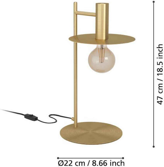 Eglo Lustră Decorativă cu Soclu pentru Bec E27 Bronz