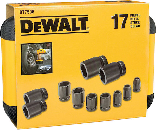 DEWALT Καρυδάκια Αέρος 6-27mm 17τμχ