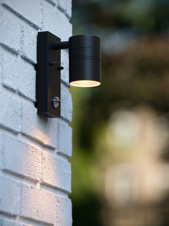 Lucide Lightning Arne Wall-Mounted Outdoor Spot GU10 IP44