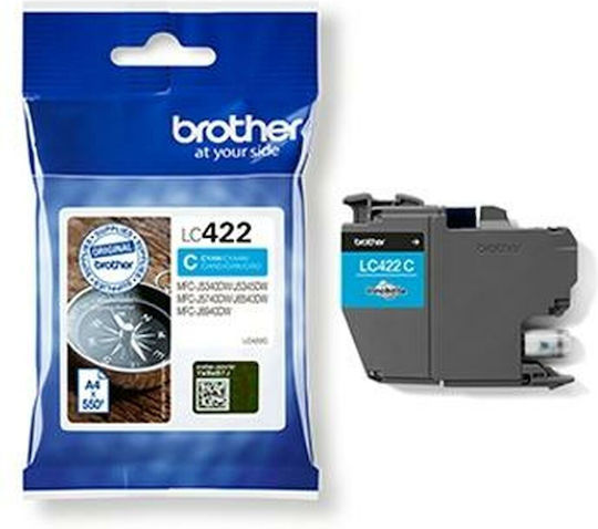 Brother LC422 Original Pack of 5 InkJet Printer Inks Cyan