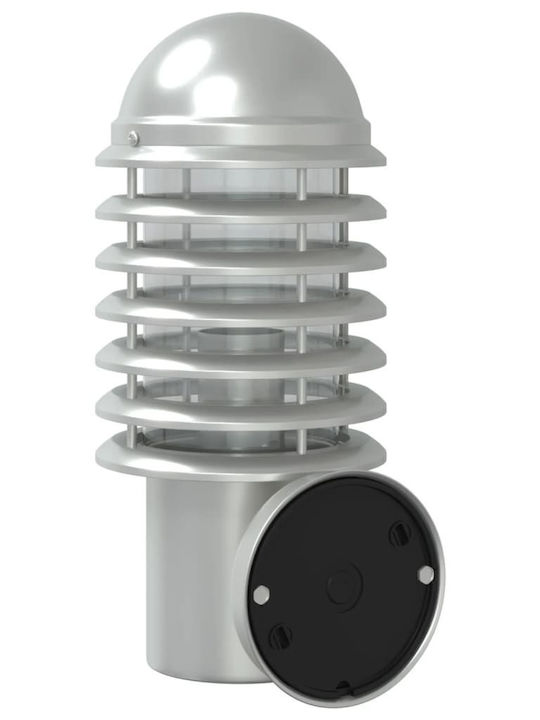 vidaXL Wandmontierte Außenleuchte E27 IP44 15x15x33.5εκ.