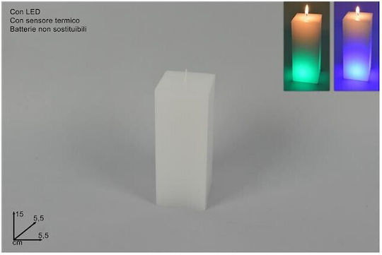 Due Esse LED Dekorative Tischlampe Warmes Weiß Wachs-Politur Due Esse LED Dekorative Tischlampe Warmes Weiß Wachs-Politur