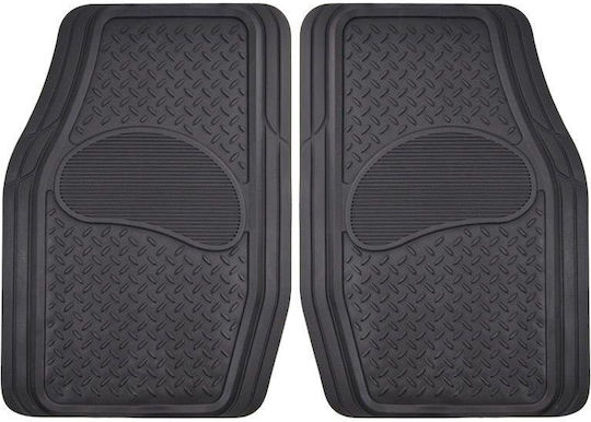 Autoline Front Mats Universal 2pcs Black