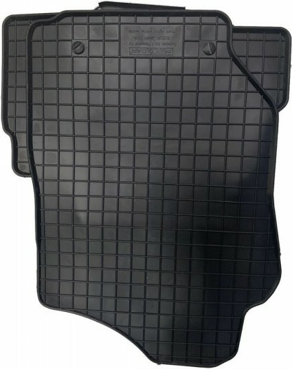 Cik Set of Front and Rear Mats 5pcs for Renault Grand Scenic 2009-2016 Black