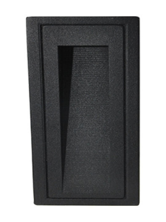 Elmark Wall-Mounted Outdoor Ceiling Light LED IP65 2W with Warm White Light 10.5x60εκ.