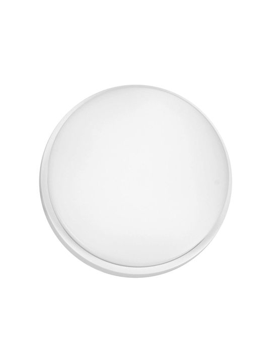 Orno Wandmontierte Außenbeleuchtung Deckenleuchte LED IP54 15W mit Natürliches Weiß Licht