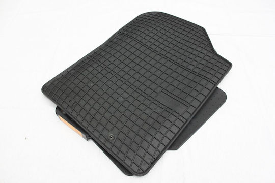 Frogum Σετ Μπροστινά και Πίσω Πατάκια 4τμχ για Toyota Yaris 2011+ Μαύρα