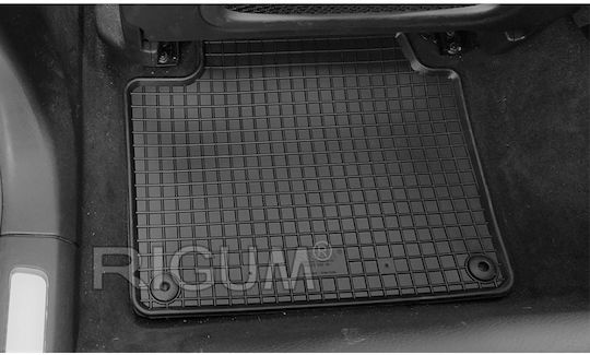 Rigum Set of Front and Rear Mats 4pcs for Volvo S90 / V90 Black