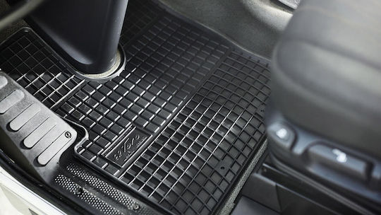 Frogum Set of Front and Rear Mats 4pcs for Fiat Tipo 2016 Black