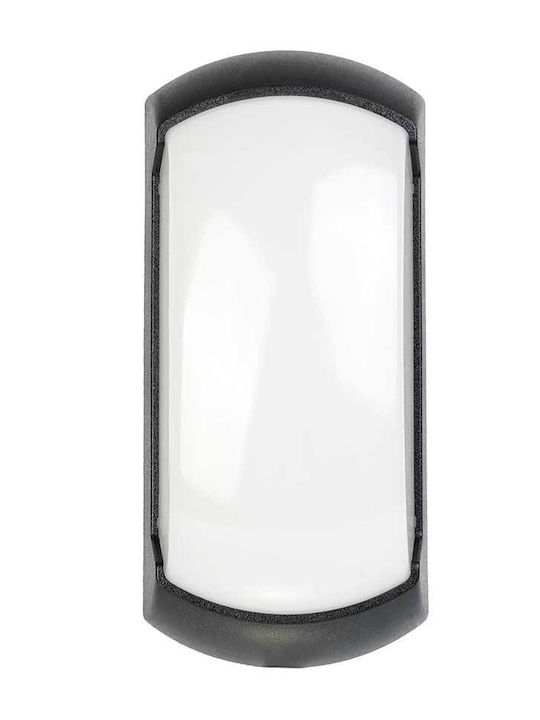Lightex Wall-Mounted Outdoor Ceiling Light LED IP65 12W 23x10.5x7εκ.