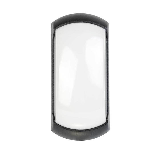 Lightex Стенен Външен Плафон LED IP65 12W 23x10.5x7εκ.