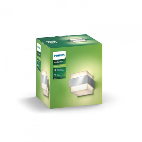 Philips myGarden Shovel Wandmontierte Außen-Deckenleuchte E27 IP44 9εκ.