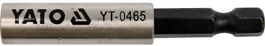 Yato Magnetisch Nuss Sechskant mit Vierkant-Antrieb 1/4" Durchmesser 21mm 1Stück
