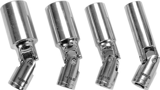 Yato Abgewinkelte Nüsse Sechskant Lange mit Vierkant-Antrieb 3/4" Set 4Stück