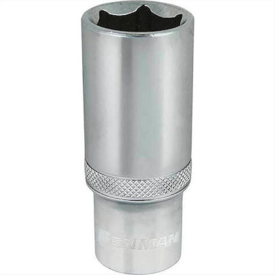 Benman Socket Hex Long with Square Drive 3/8" Diameter 17mm