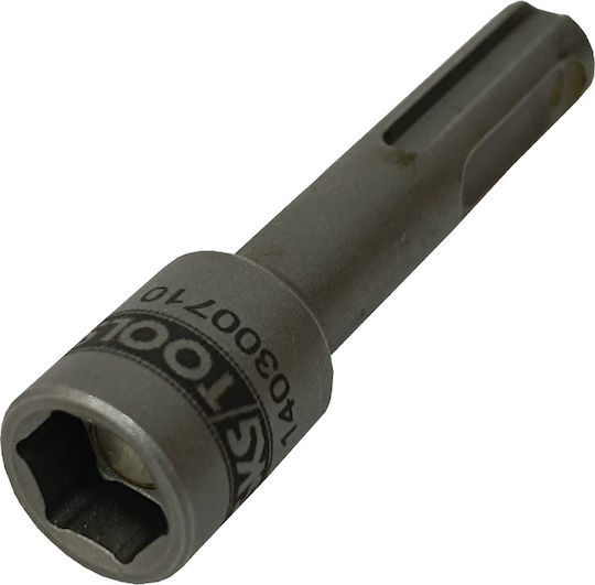 SKS Tools Μαγνητικό Καρυδάκι Εξάγωνο με Καρέ Υποδοχής HEX Διάμετρος 10mm