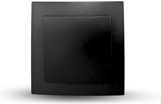 Geyer Wall Switch Two-Way with Frame Black