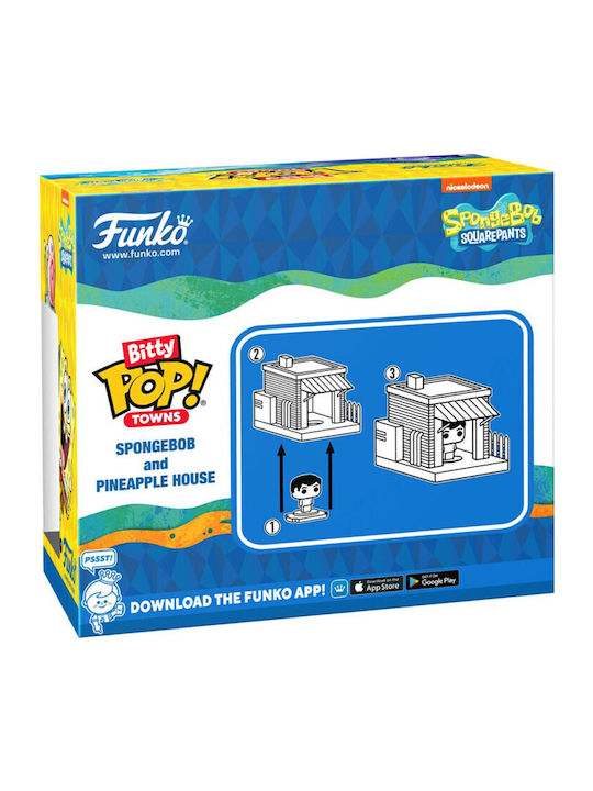 Funko Bitty Pop Town Spongebob Squarepants Spongebob Pineapple House Figure