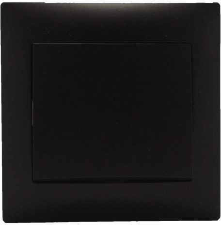 Redled Stinel Recessed Wall Switch Lighting Two-Way with Frame Aller Retour Black