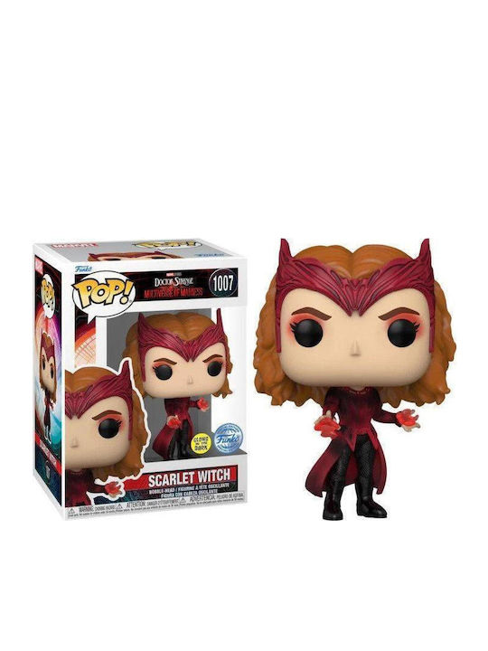 Funko Pop! Marvel: Doctor Strange in the Multiverse of Madness - Scarlet Witch 1007 Wackelkopf & Leuchtet im Dunkeln Sonderausgabe