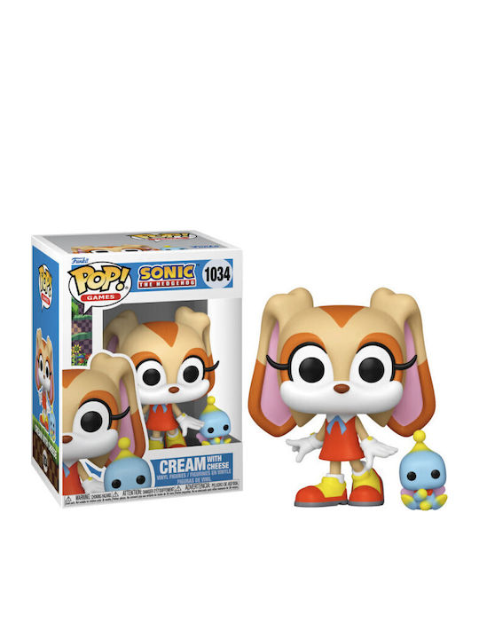 Funko Pop! Games: Sonic The Hedgehog - Sonic The Hedgehog: Cream W/cheese