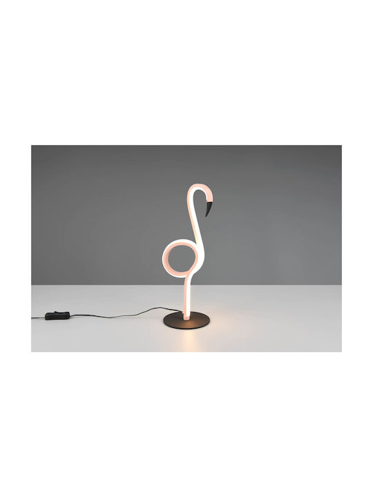 Trio Lighting Διακοσμητικό Φωτιστικό LED Θερμό Λευκό 3000K Φλαμίνγκο 12x35εκ.