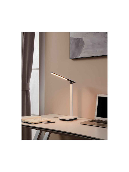 Eglo Rechargeable LED Office Lamp in White Color