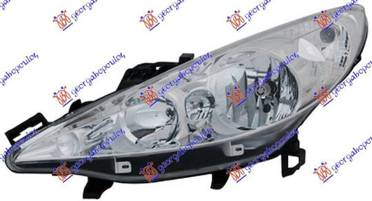 Depo Front Lights for Peugeot 207 2006-2014