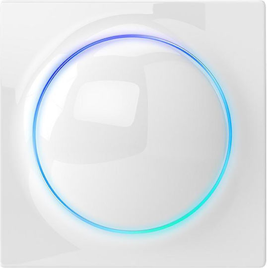 Fibaro Walli Încastrat Comutator Cu Variator Clasic Tactil Alb