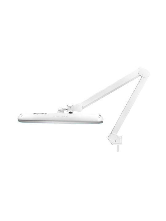 LED Office Lamp with Foldable Arm in White Color