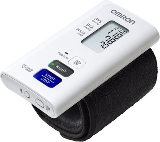 Omron NightView Electronical Blood Pressure Monitor Wrist with Arrhythmia Detection HEM-9601T-E