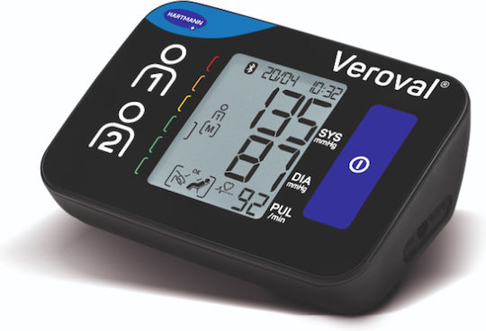 Hartmann Veroval Compact+ Electronical Blood Pressure Monitor Arm with Arrhythmia Detection & Bluetooth 925105